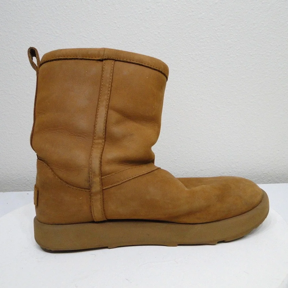UGG Adirondack Boot III Pull-On Waterproof Winter Boots Chestnut Brown 1017509 8